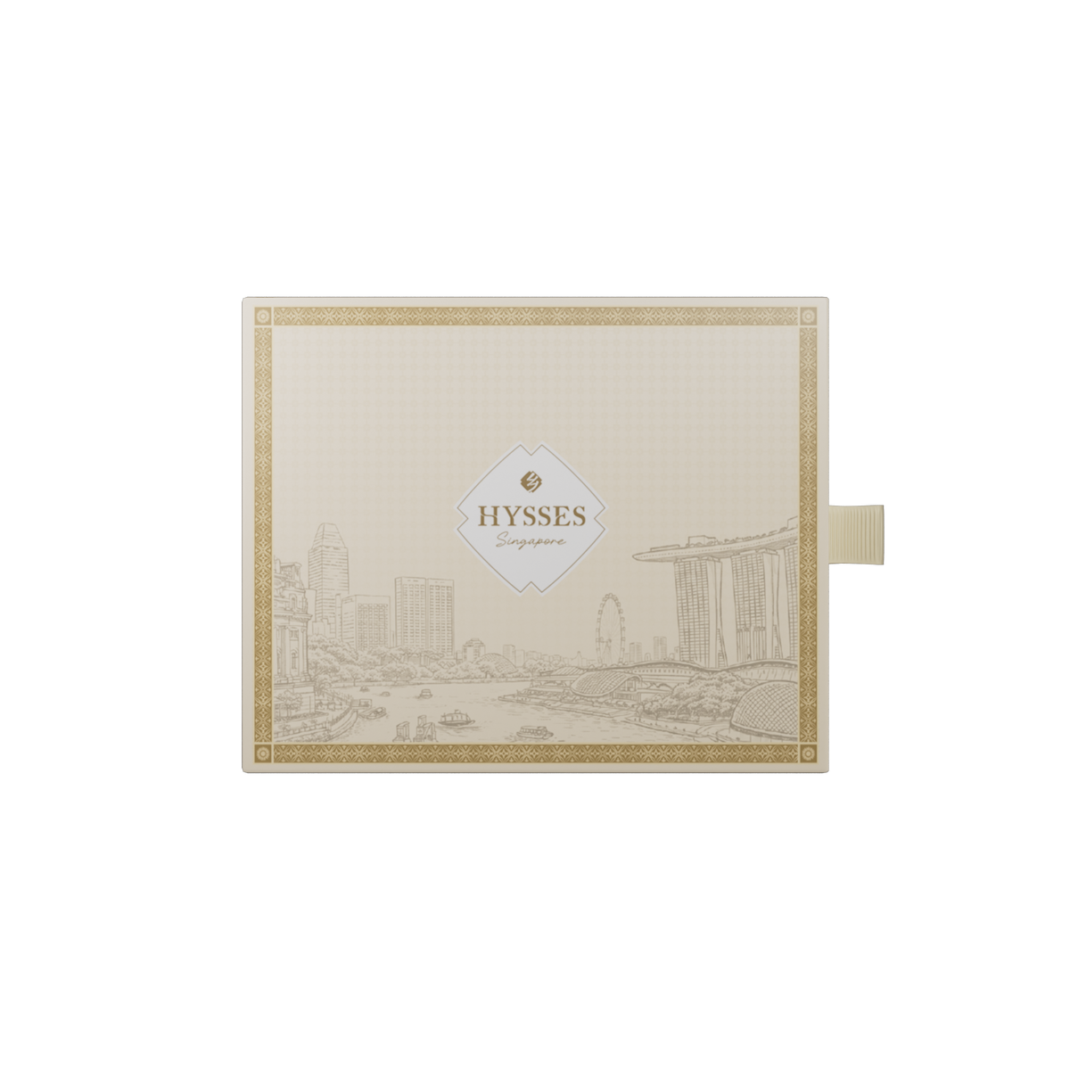 Gift Set Of 2, Tasek Mercat Clay Charm & Essential Oil, Orchid Ambrette, 2ml