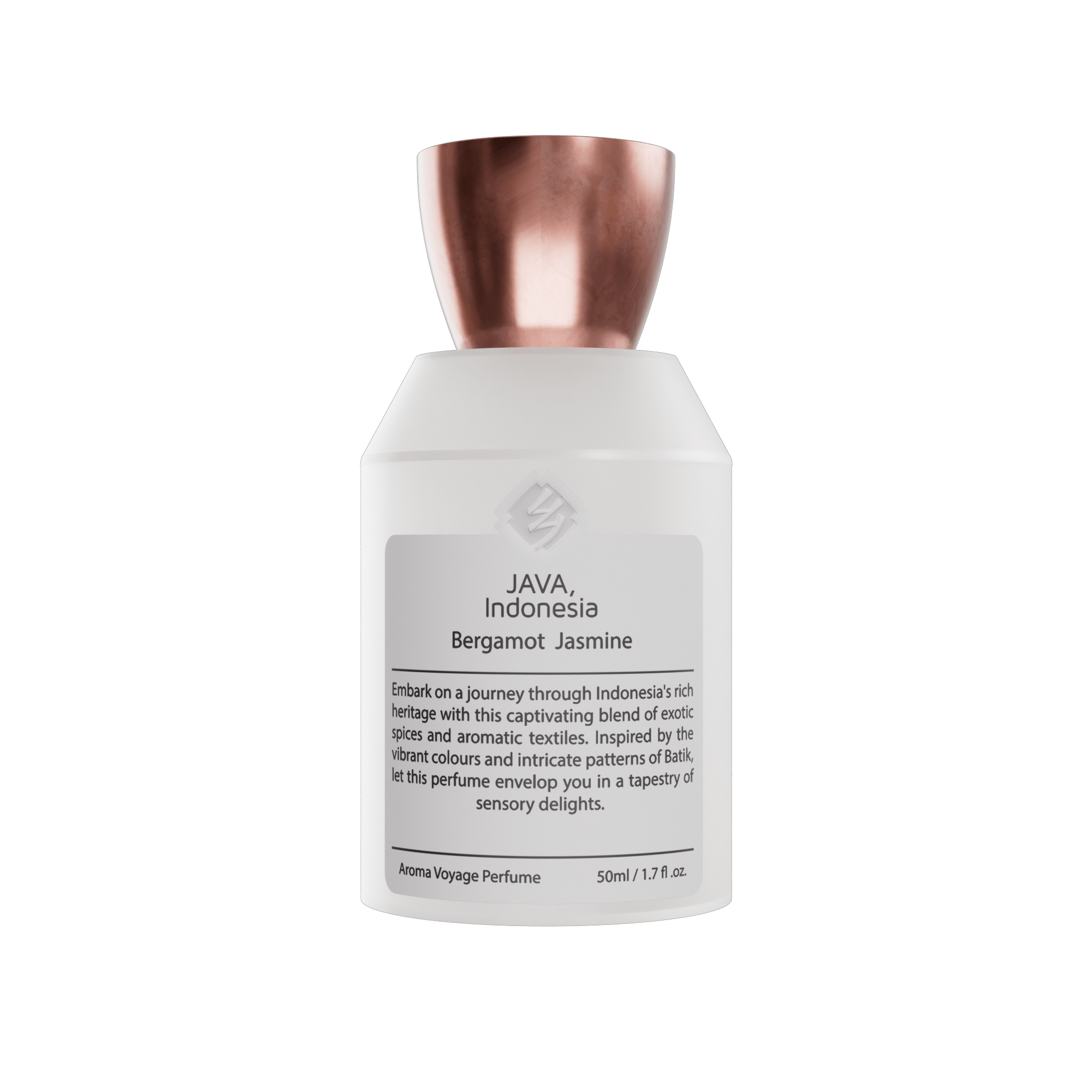 Hysses Singapore Body Aroma Voyage Perfume, Java Indonesia, 50ml