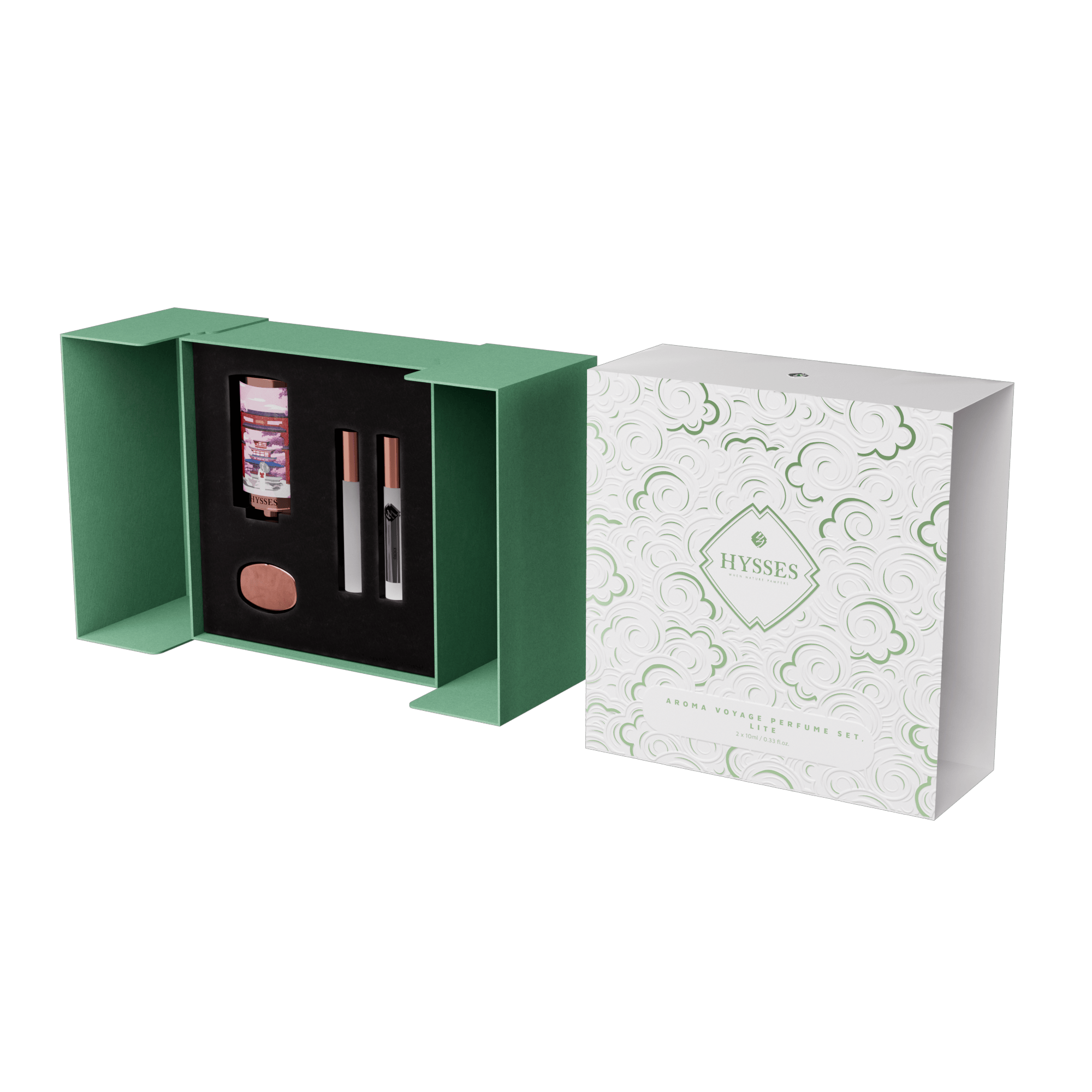 Hysses Singapore Body Aroma Voyage Perfume Lite, Kyoto Japan