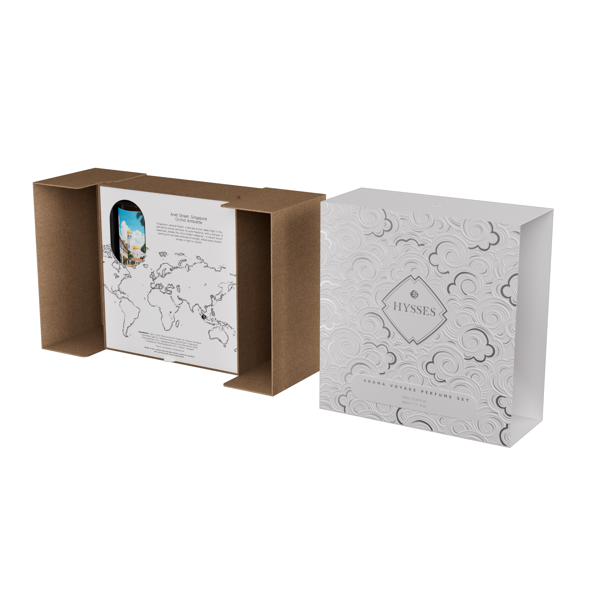 Hysses Singapore Body Aroma Voyage Perfume Set, Arab Street Singapore