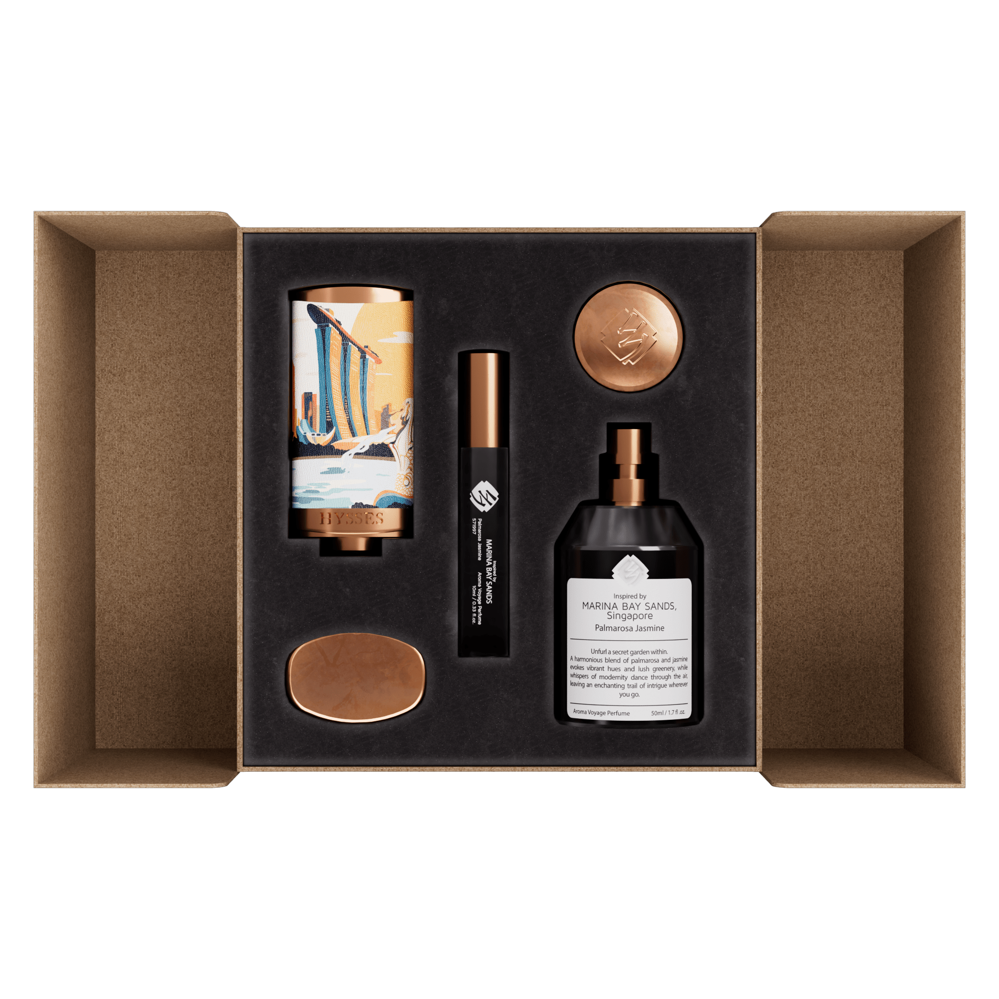 Hysses Singapore Body Aroma Voyage Perfume Set, MBS Singapore