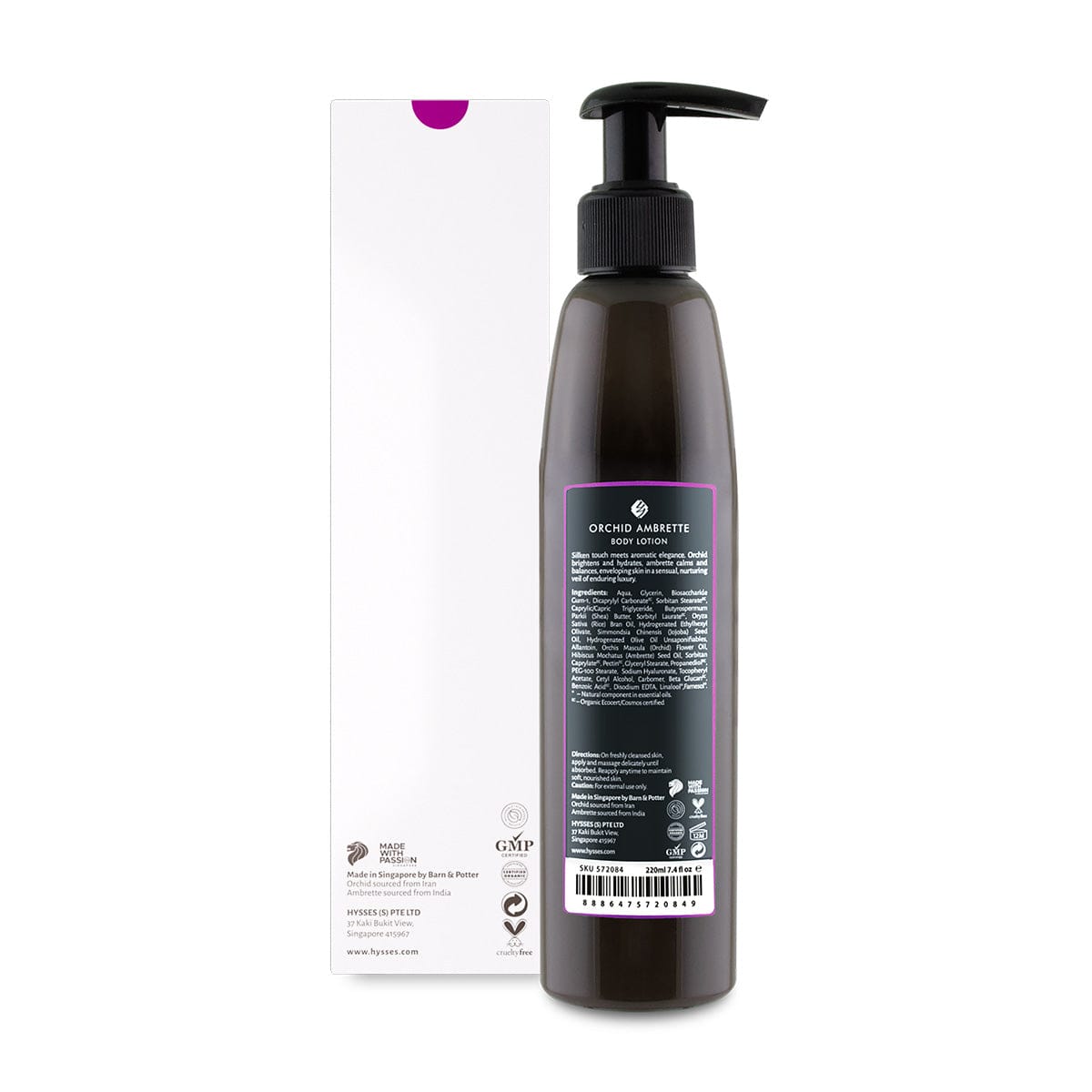 Hysses Singapore Body Body Lotion Orchid Ambrette