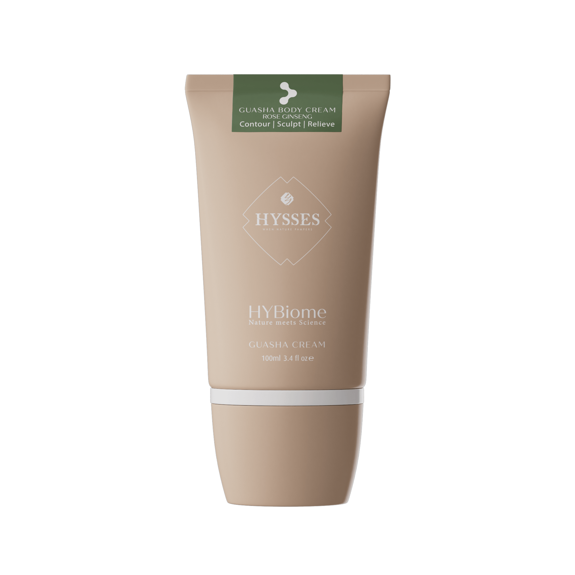 Hysses Singapore Body Care HYBiome Guasha Body Cream, Rose Ginseng