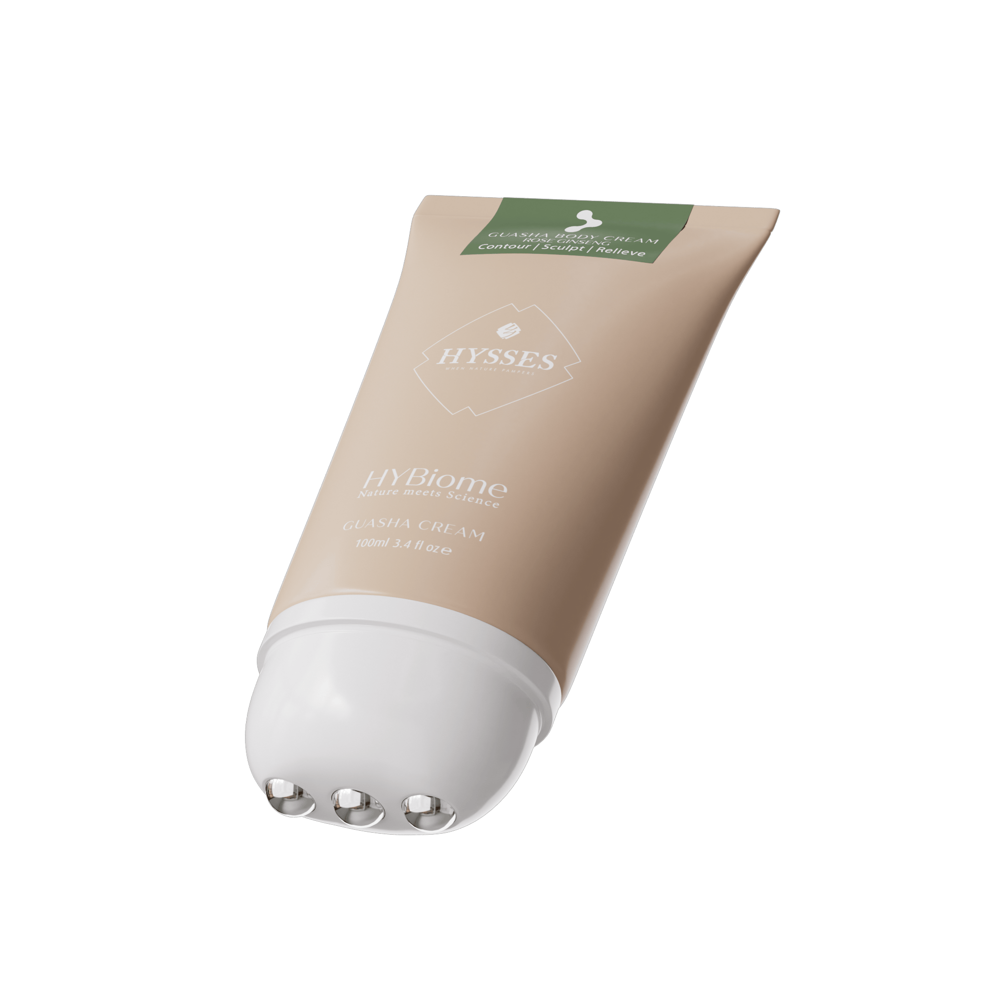 Hysses Singapore Body Care HYBiome Guasha Body Cream, Rose Ginseng