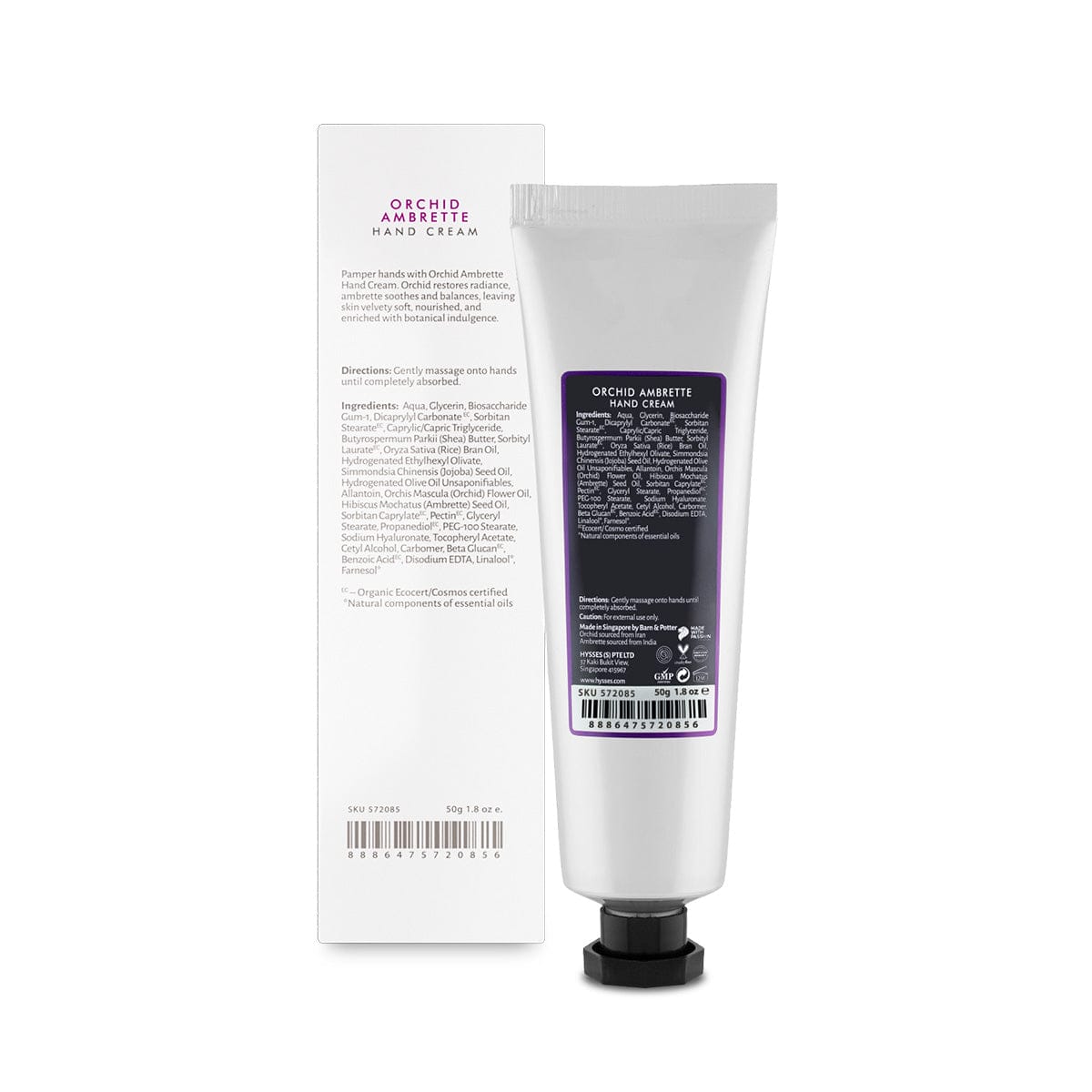 Hysses Singapore Body Hand Cream Orchid Ambrette