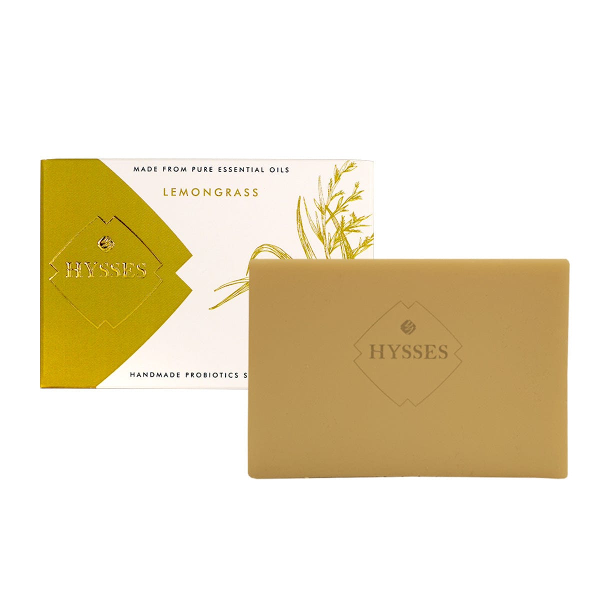 Hysses Singapore Body Probiotics Handmade Soap, Lemongrass