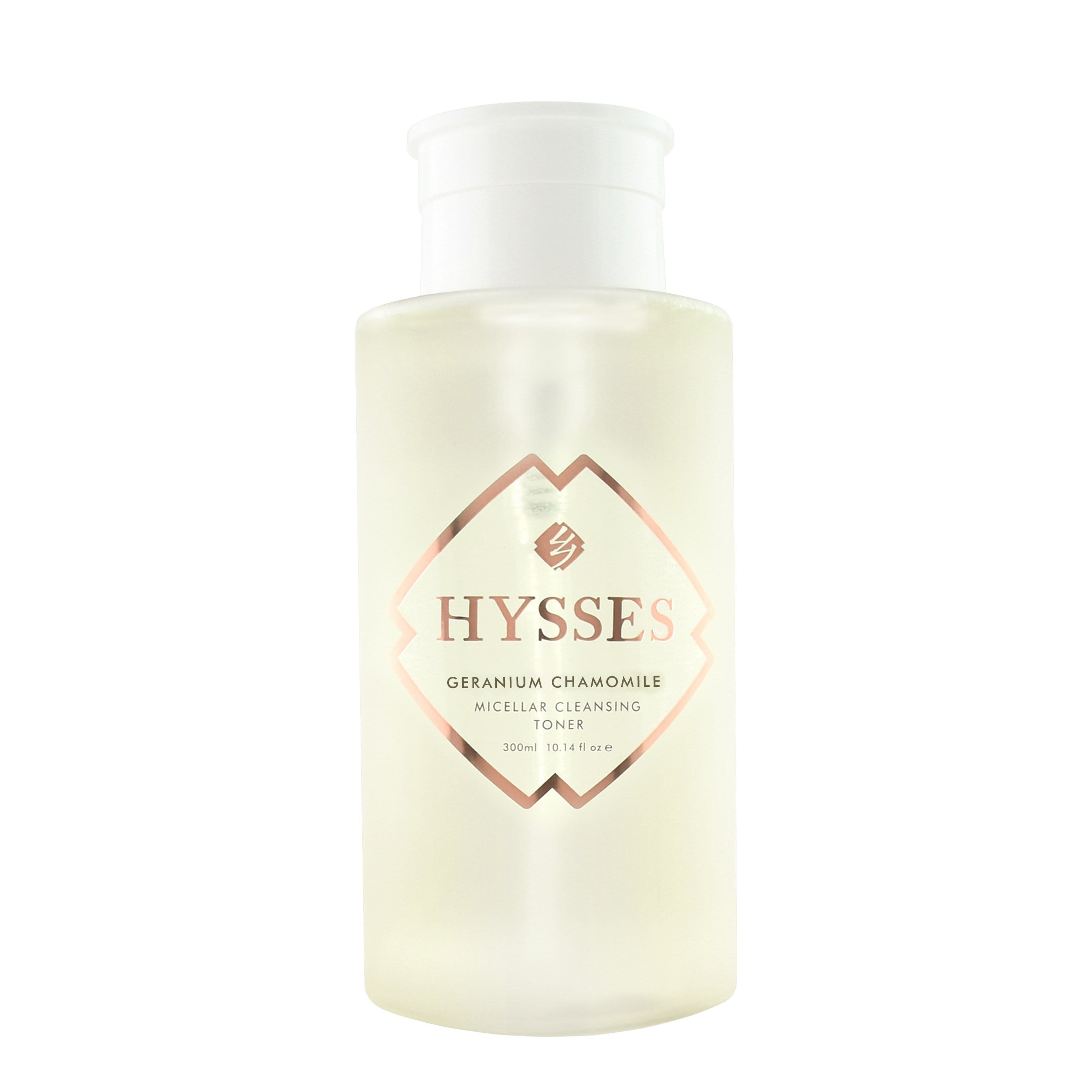 Hysses Singapore Face Care Micellar Cleansing Toner Geranium Chamomile R