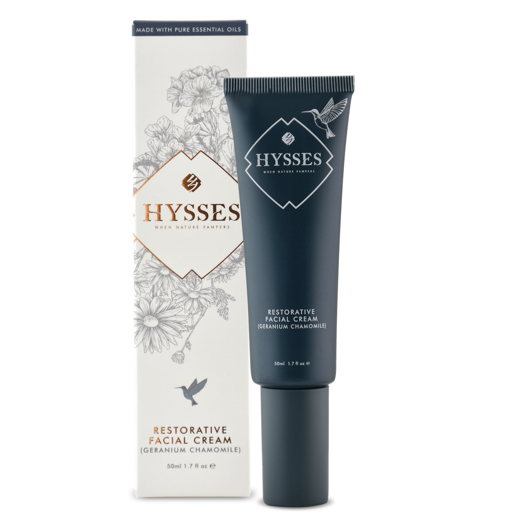 Hysses Singapore Face Care Restorative Facial Cream Geranium Chamomile R