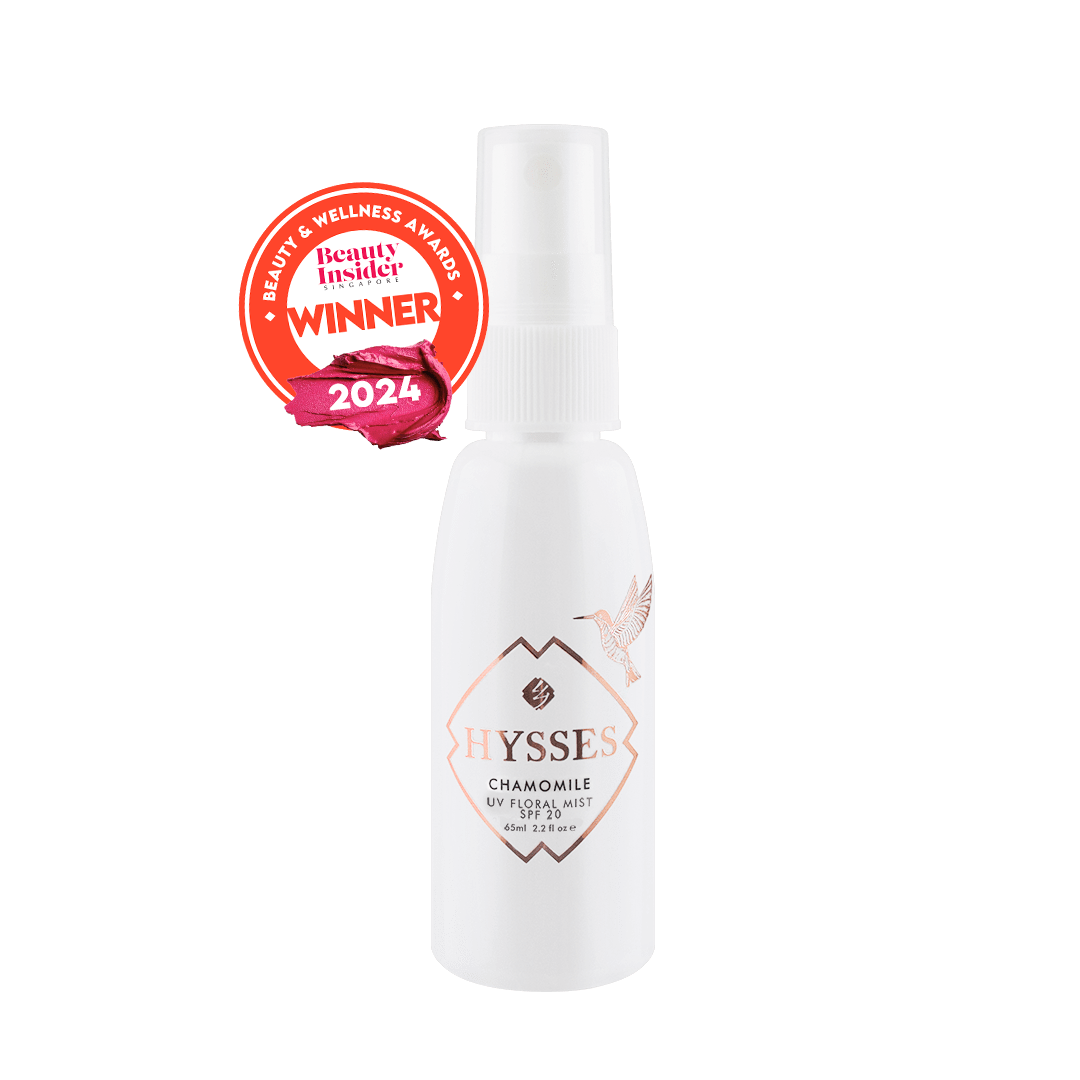 Hysses Singapore Face Care UV Floral Mist Chamomile SPF20 R