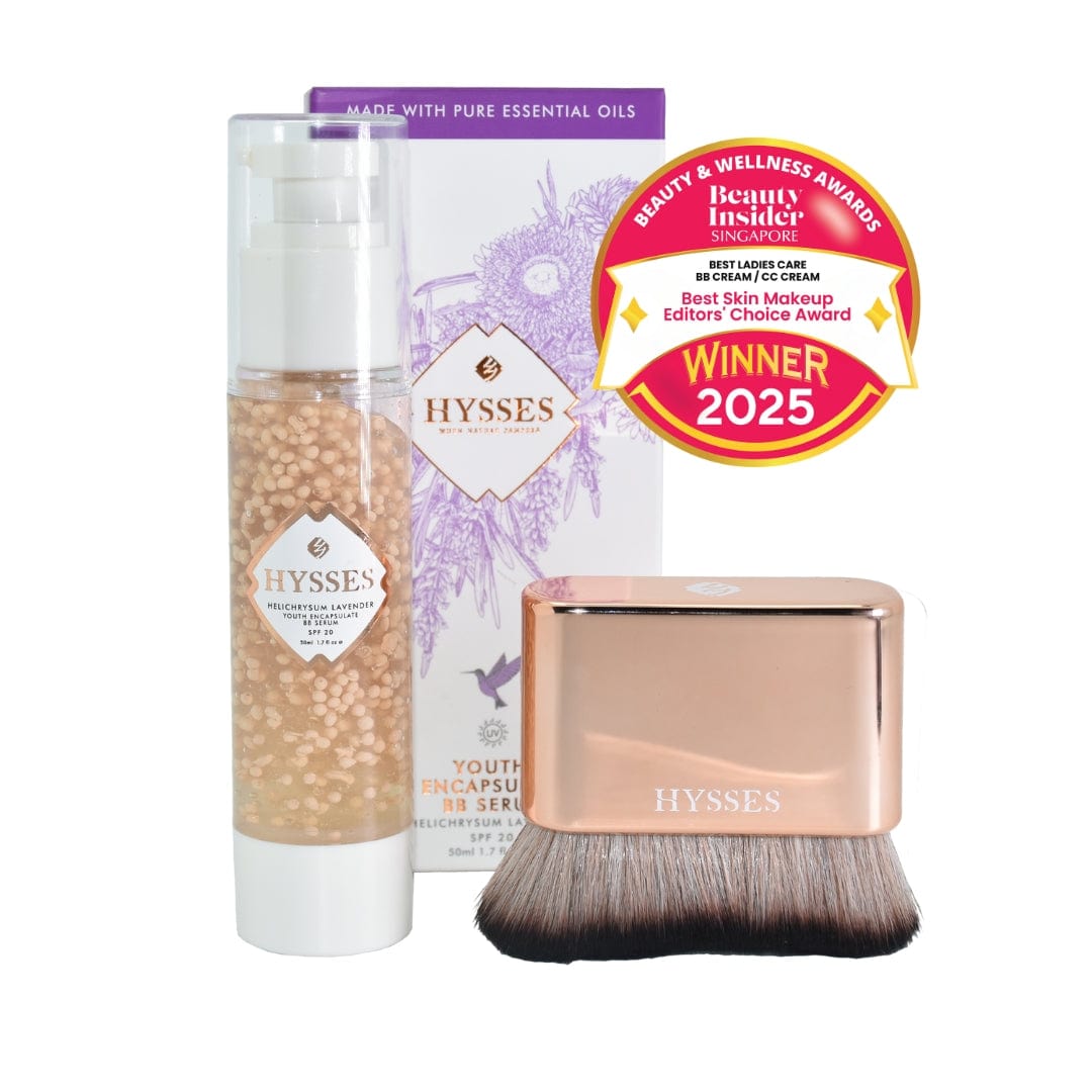 Hysses Singapore Face Care Youth Encapsulate BB Serum, Helichrysum Lavender SPF20 R