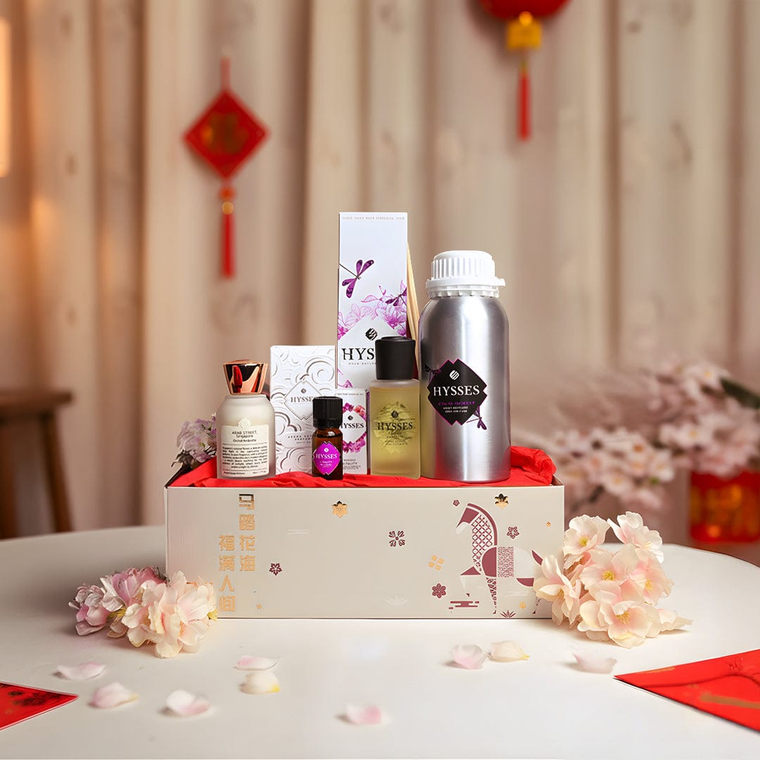 Hysses Official Gifts Blooms of Fortune Hamper