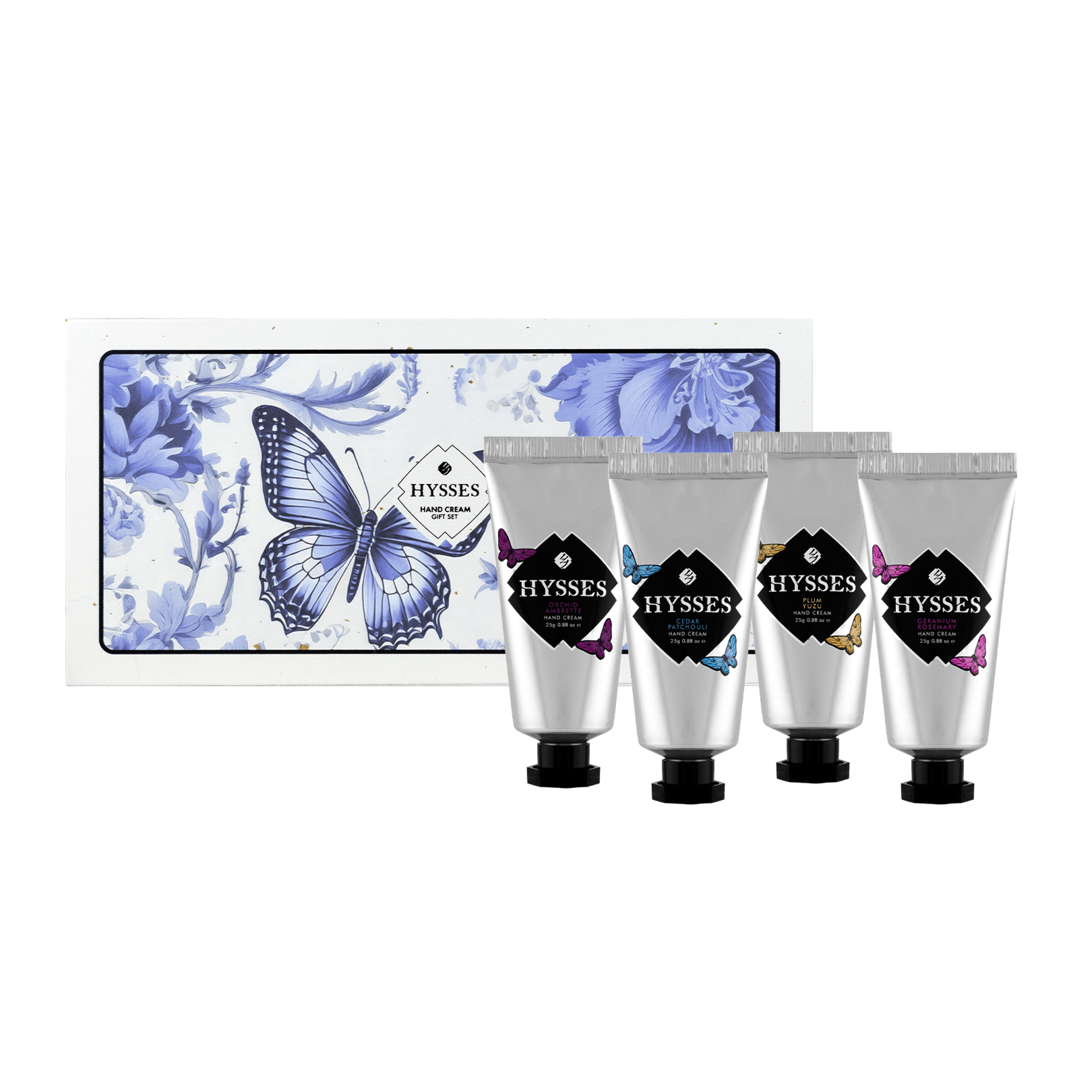 Hysses Gifts Gift Set Of 4 Hand Cream, PY, GR, OA, CP