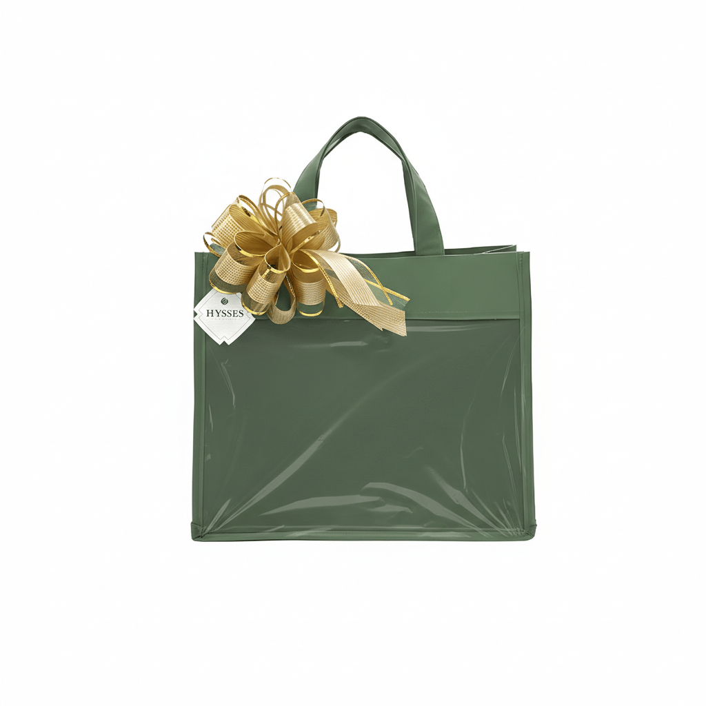 Hysses Gifts Hari Raya Green Bag