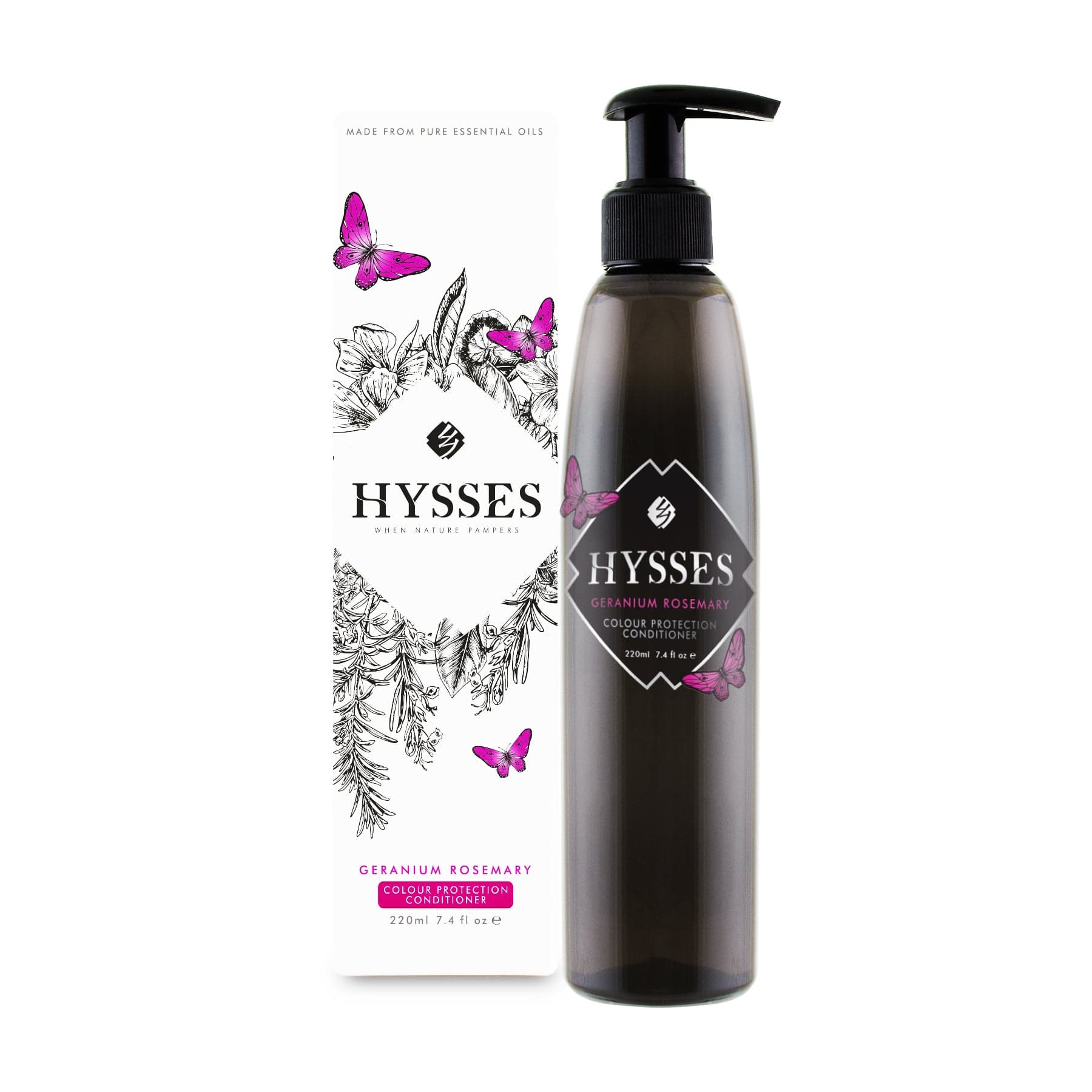 Hysses Singapore Hair Colour Protection Conditioner, Geranium Rosemary