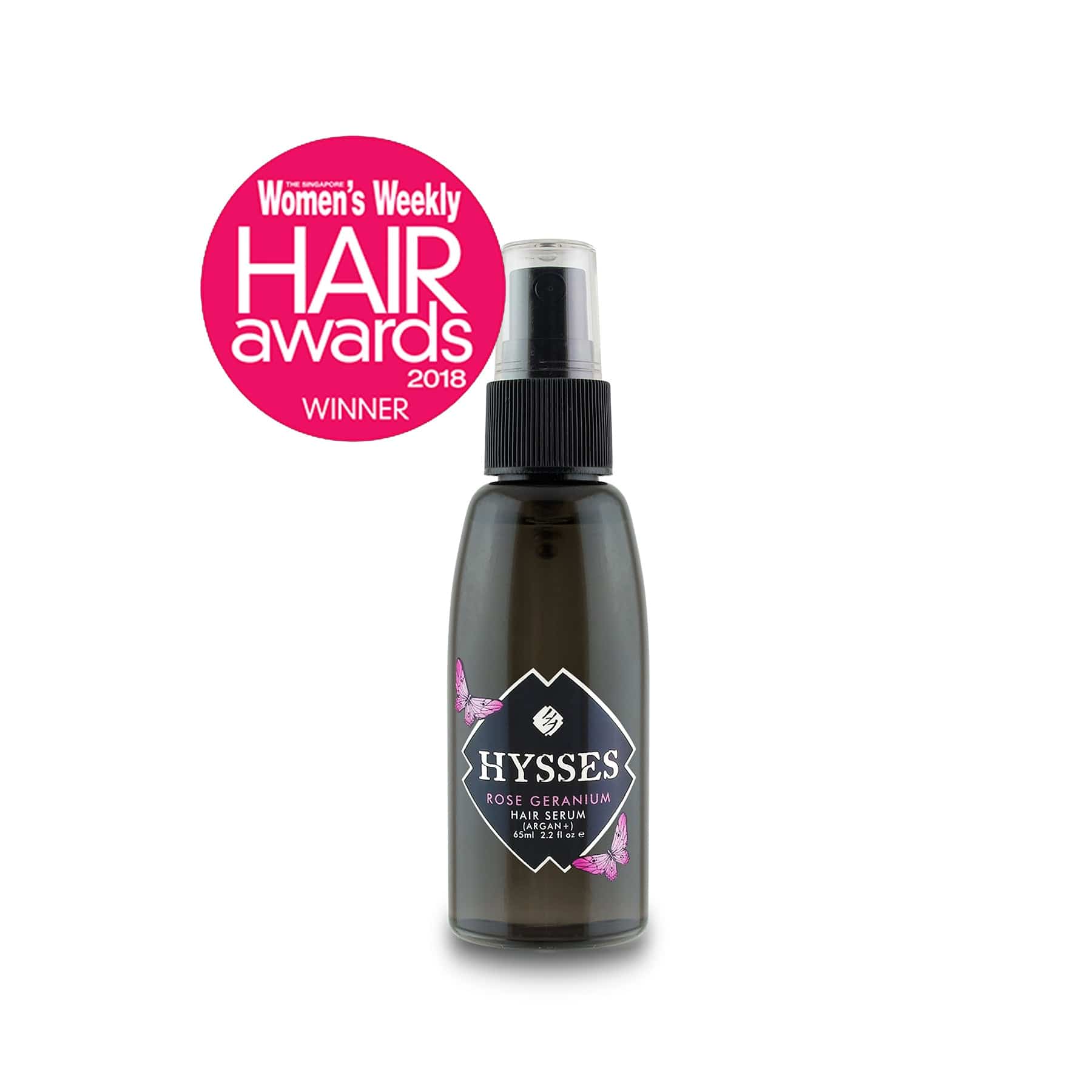 Hysses Singapore Hair Hair Serum Rose Geranium (Argan+)