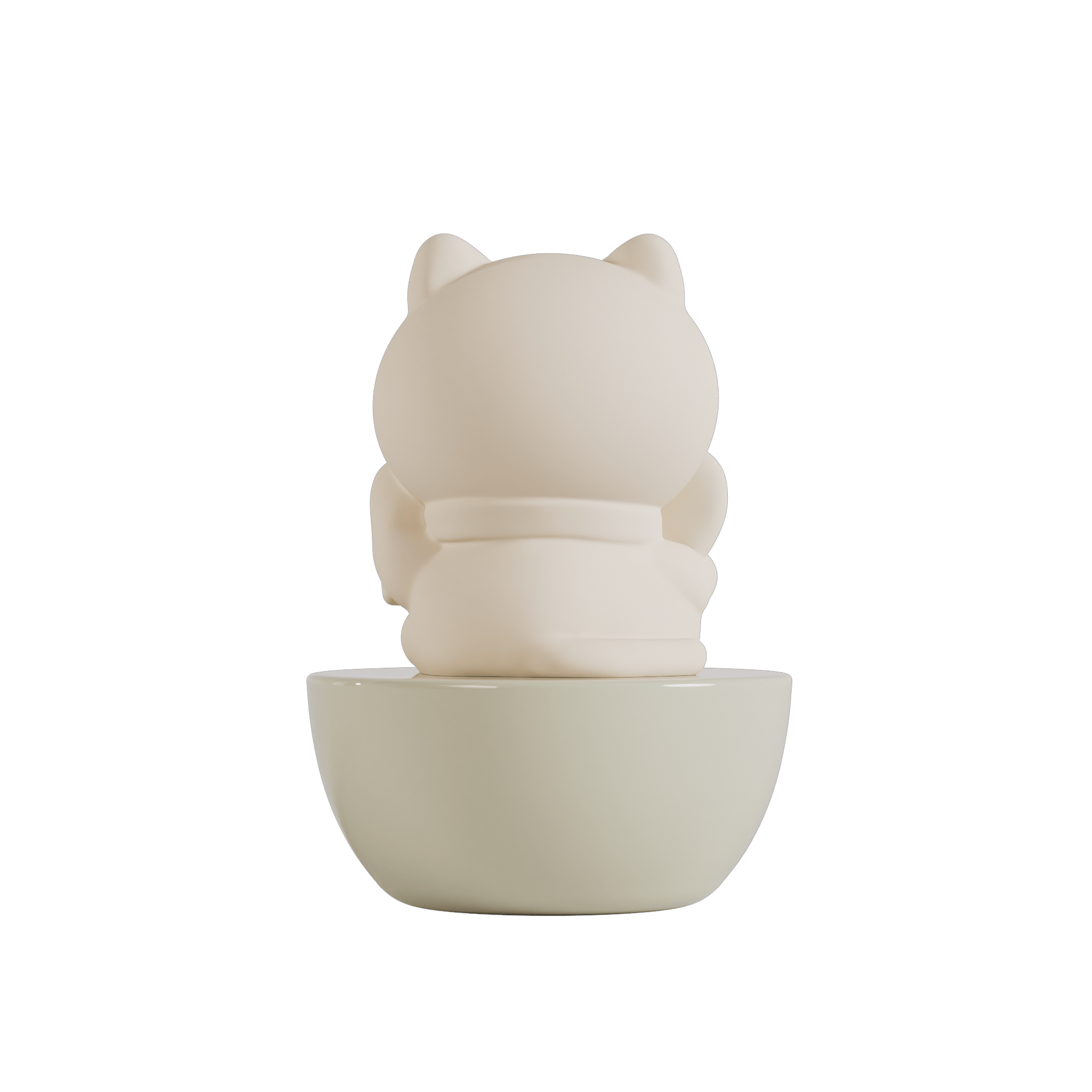 Hysses Singapore Home & Scent Clay Diffuser Ryoshi Cat