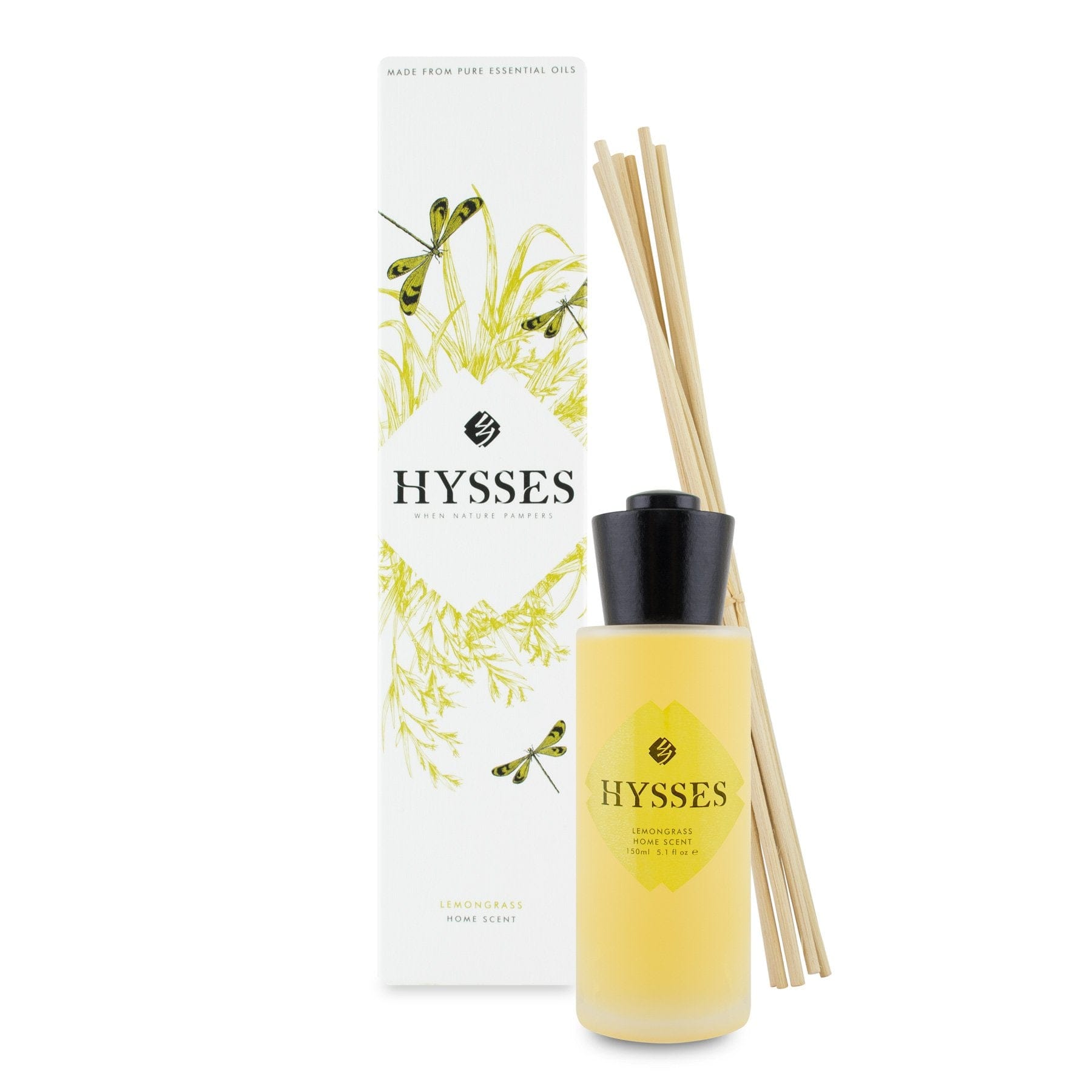 Hysses Singapore Home & Scent 150ml Home Scent Reed Diffuser Lemongrass