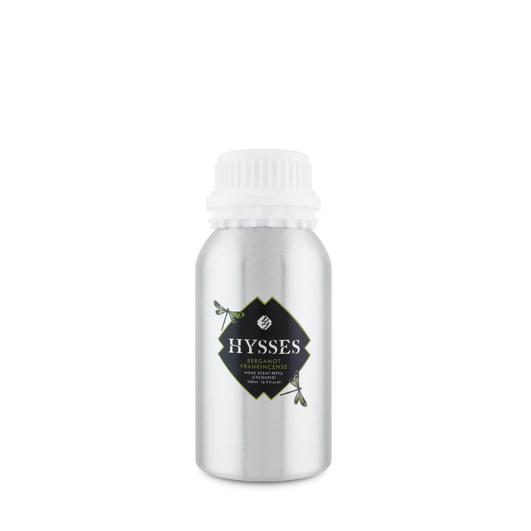 Hysses Singapore Home & Scent 500ml Refill Home Scent Bergamot Frankincense (Yellow Coloured)