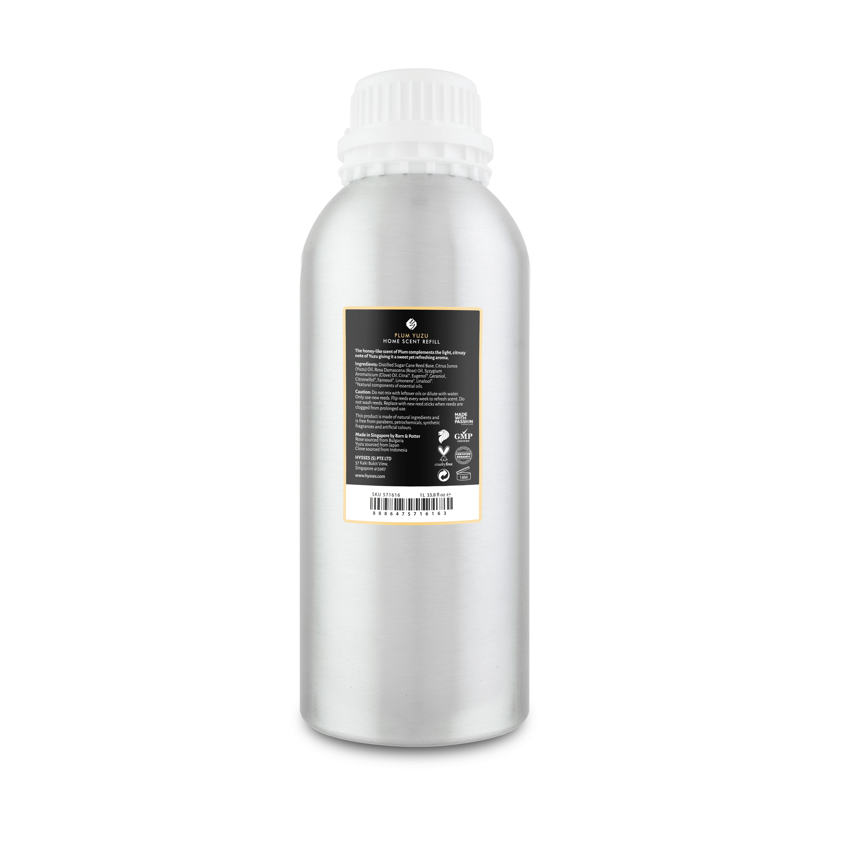 Hysses Singapore Home & Scent Refill Home Scent Plum Yuzu