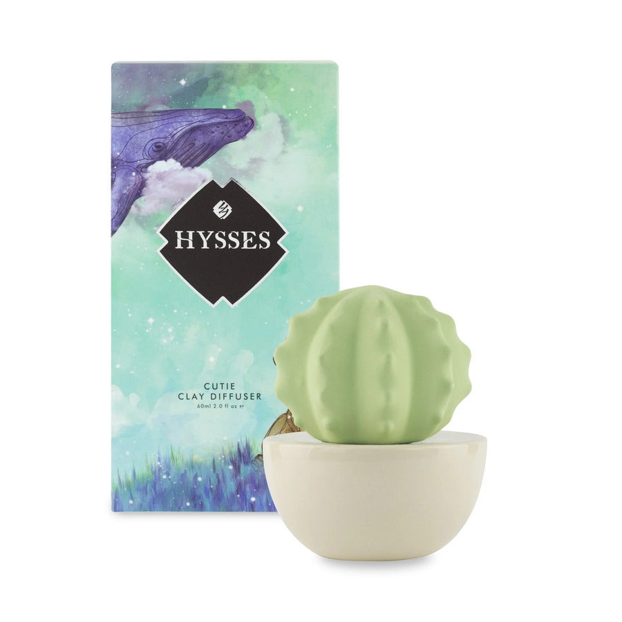 Hysses Singapore Home Scents Cutie Clay Diffuser Cactus, Lemongrass R