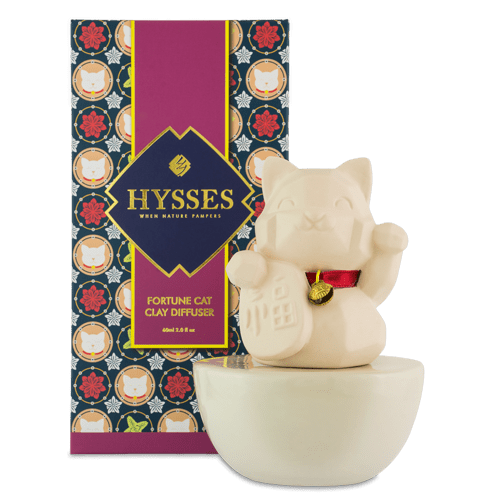 Hysses Singapore Home Scents Fortune Cat Clay Diffuser R