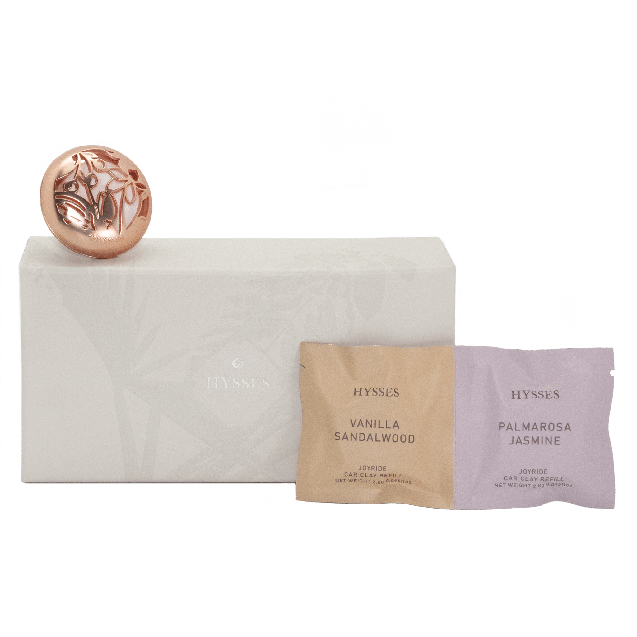 Hysses Singapore Home Scents Joyride Car Clay, Floret (Palmarosa Jasmine & Vanilla Sandalwood) R