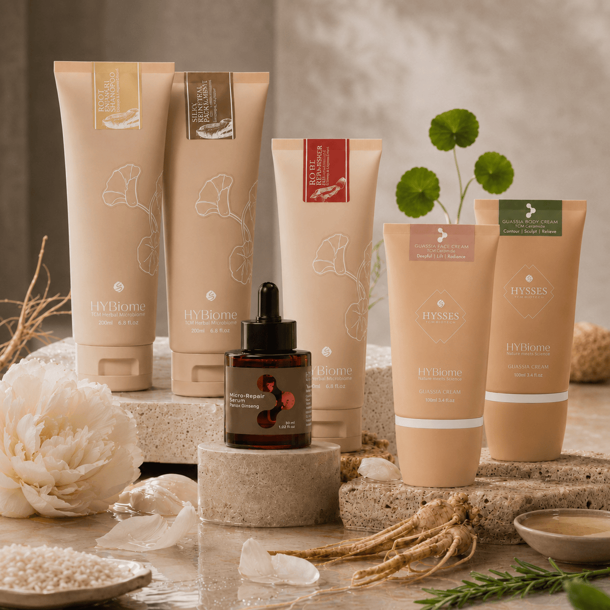 TCM Meets Modern Skincare: What Ginseng, White Peony, and Aucklandia Root Do for Your Skin