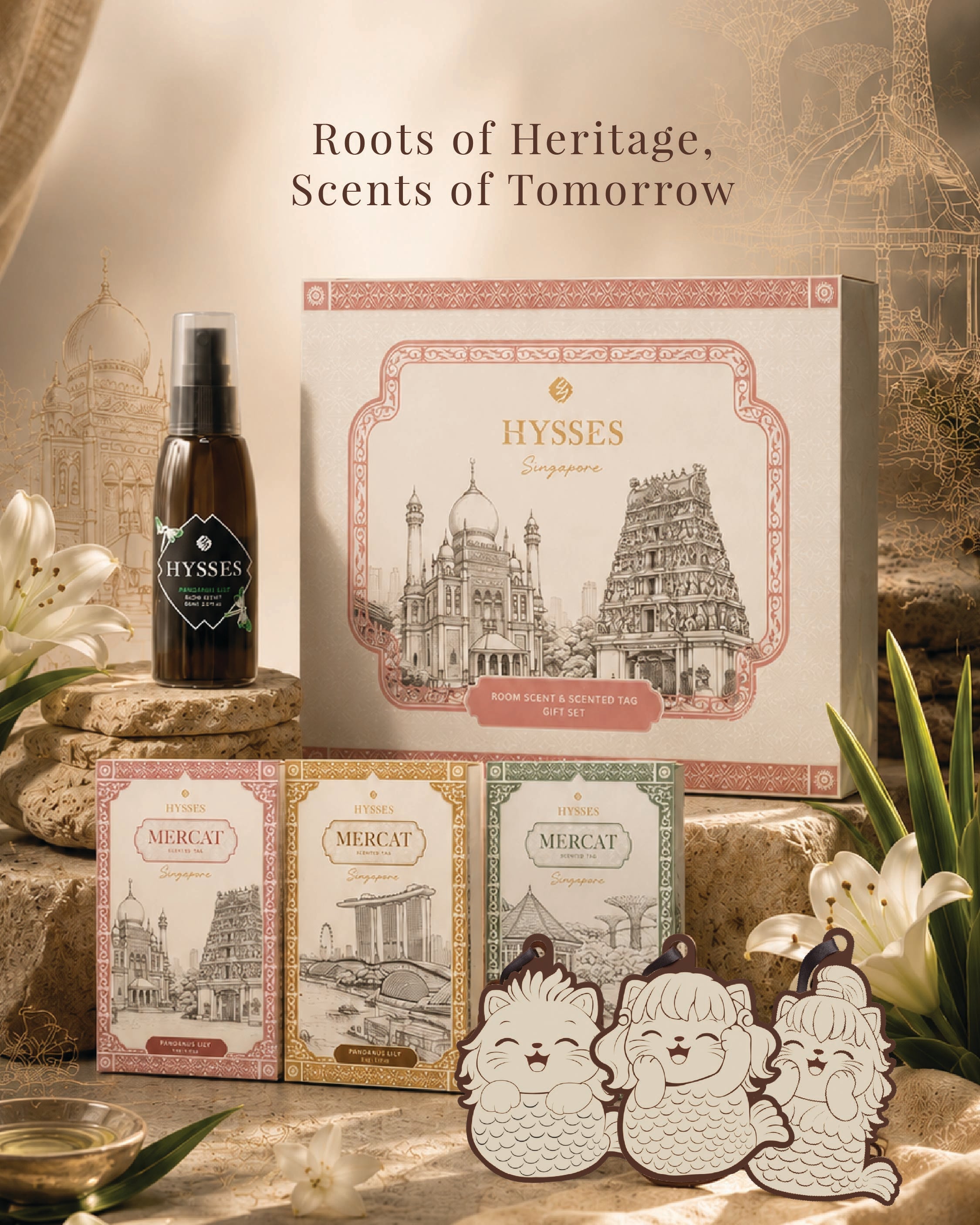 Celebrating Singapore’s 61st National Day Through Scent