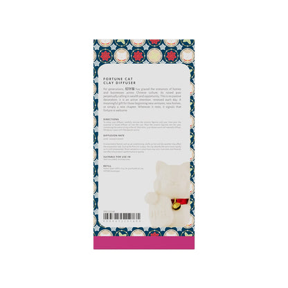 Fortune Cat Clay Diffuser