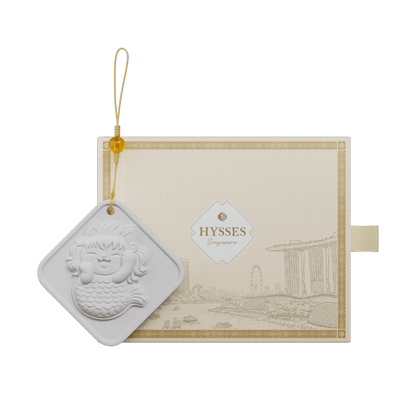 Gift Set Of 2, Pura Mercat Clay Charm & Essential Oil, Orchid Ambrette, 2ml