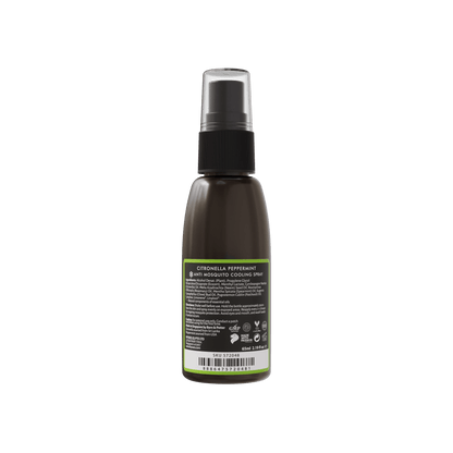 Hysses Singapore Body Anti Mosquito Cooling Spray, Citronella Peppermint