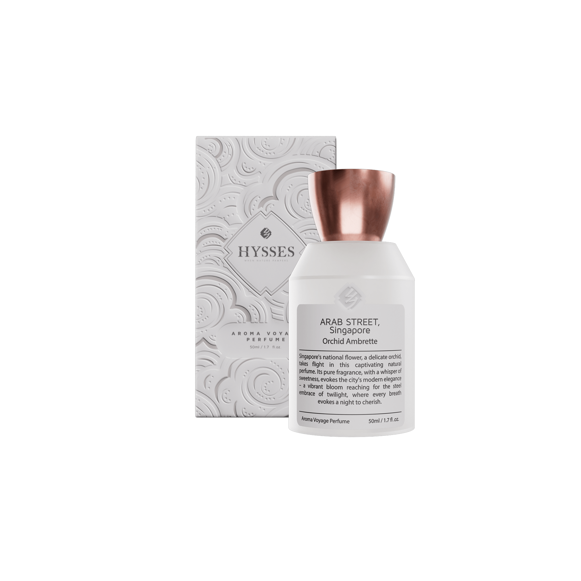 Hysses Singapore Body Aroma Voyage Perfume, Arab Street Singapore, 50ml