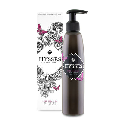 Hysses Singapore Body Care Body Lotion Rose Geranium R