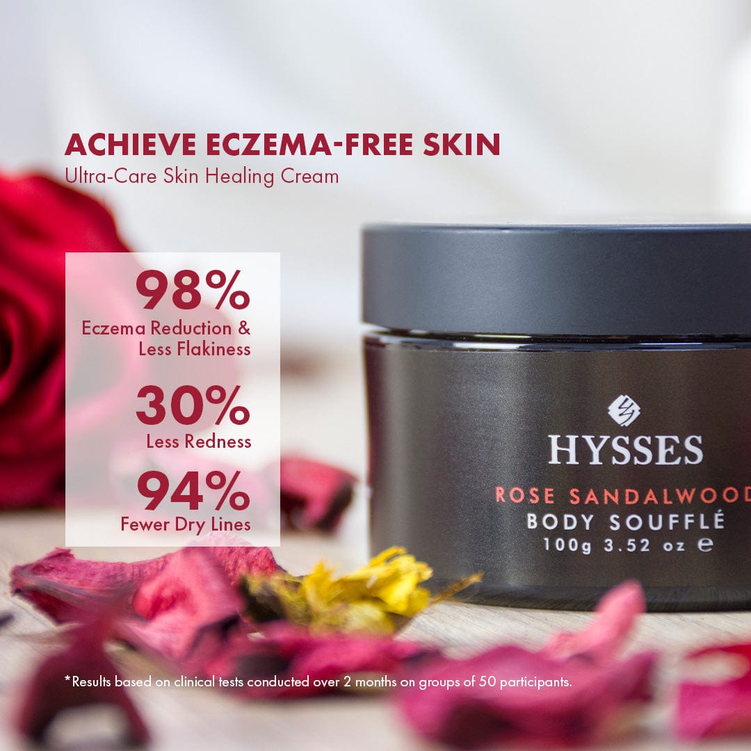 Hysses Body Care Body Souffle Compromised Skin Rose Sandalwood