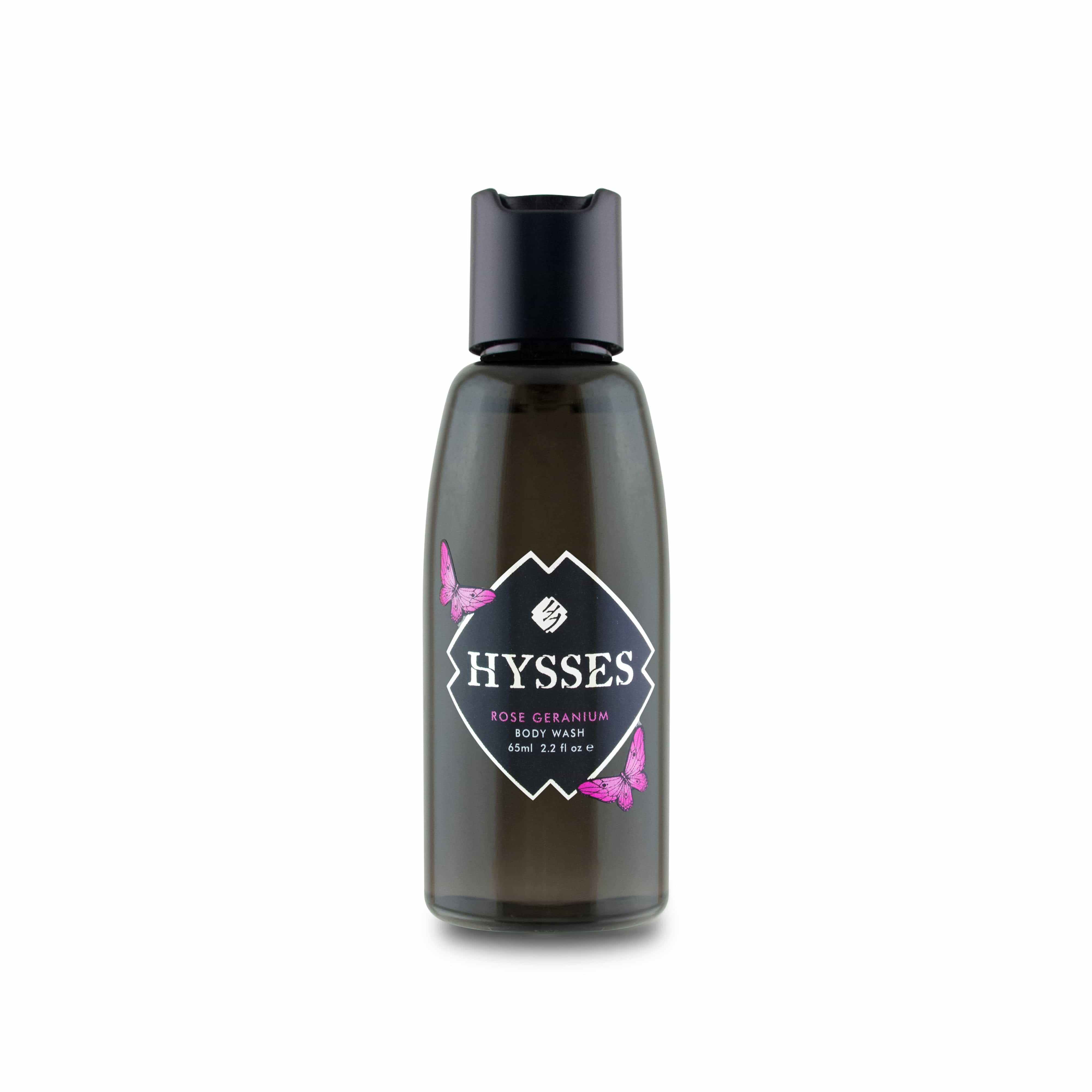 Hysses Body Care Body Wash Rose Geranium, 65ml