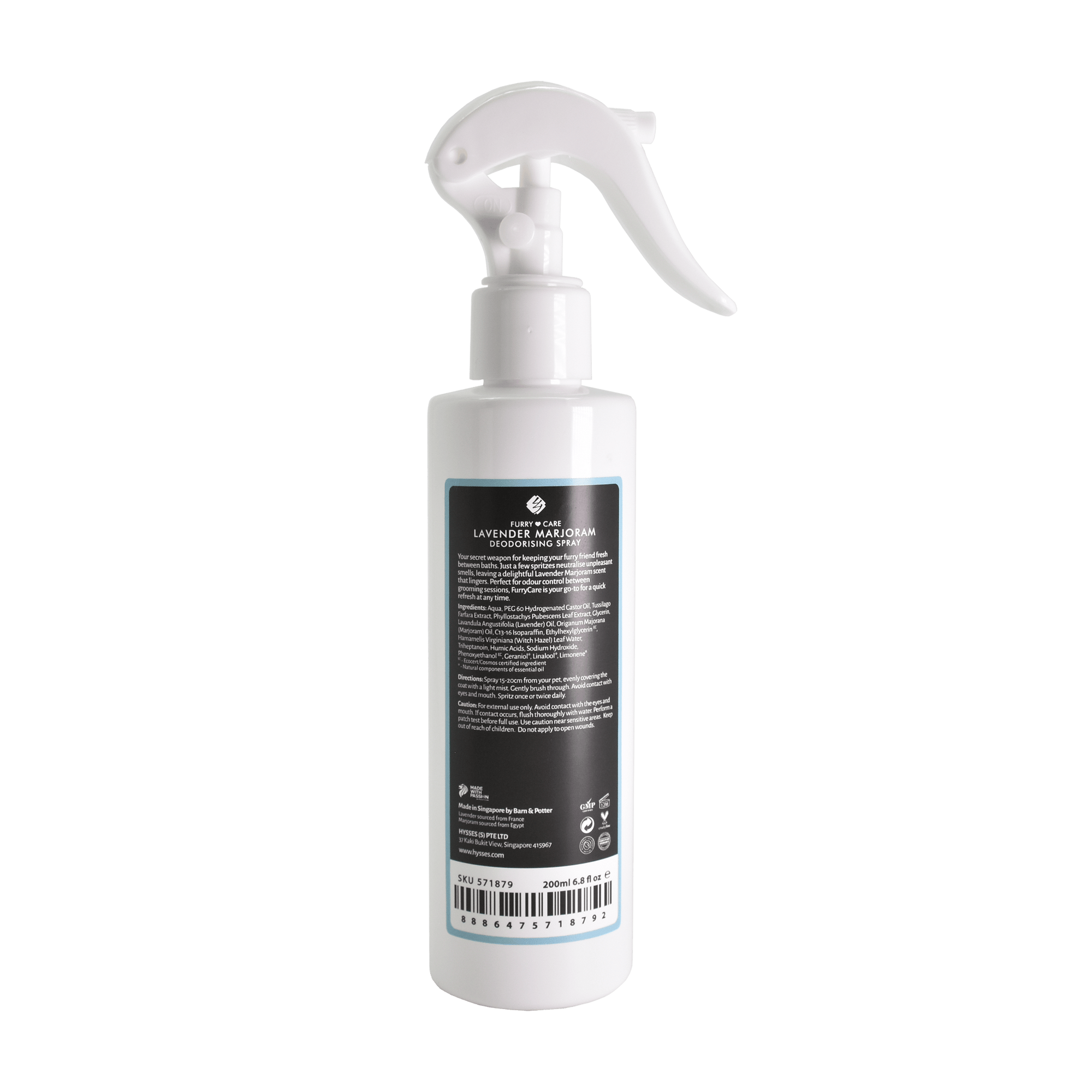 Hysses Body Care FurryCare, Deodorising Spray