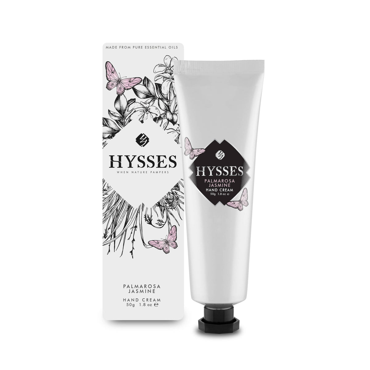 Hysses Body Care Hand Cream Palmarosa Jasmine
