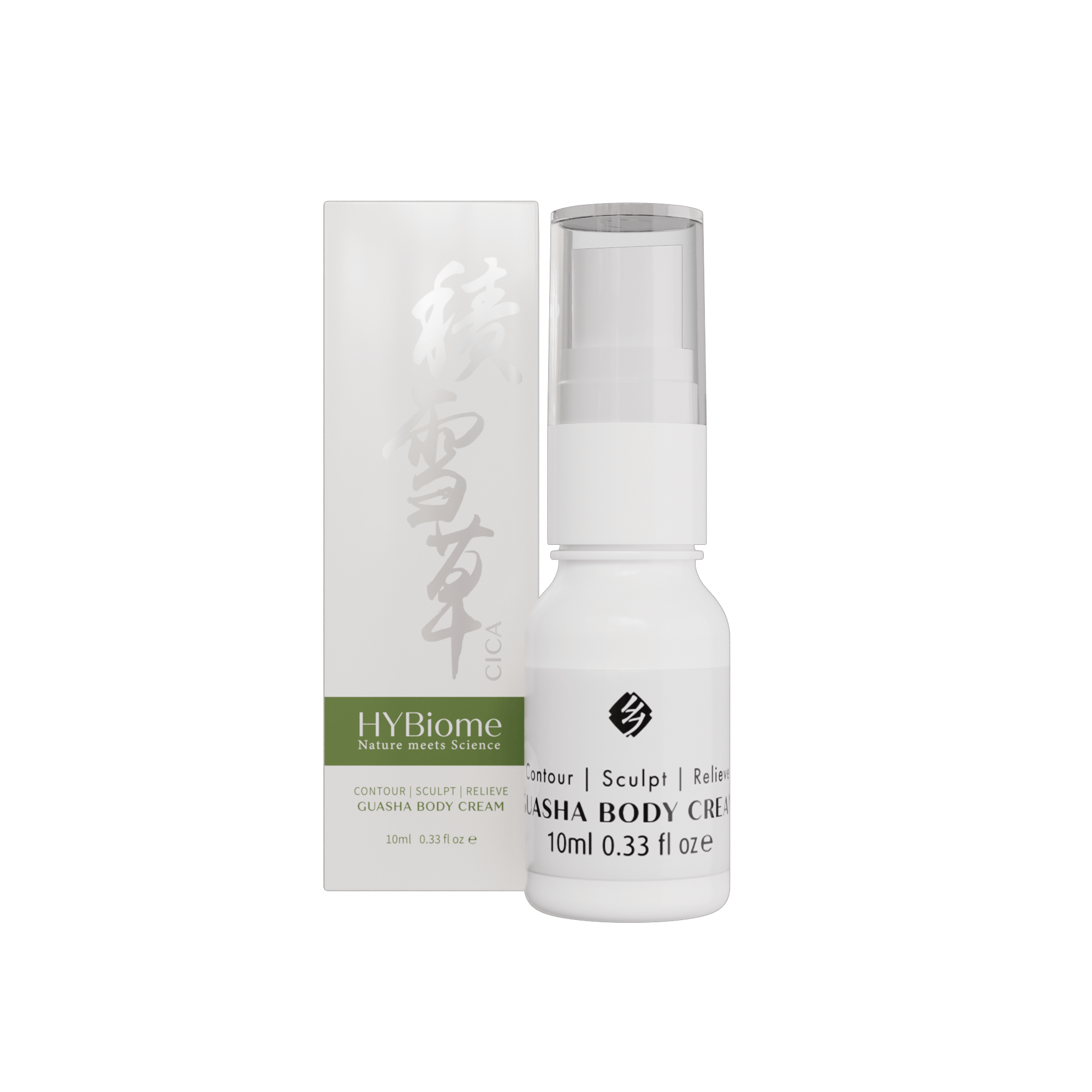 Hysses Singapore Body Care HYBiome Guasha Body Cream, Rose Ginseng (10ml Travel Size)