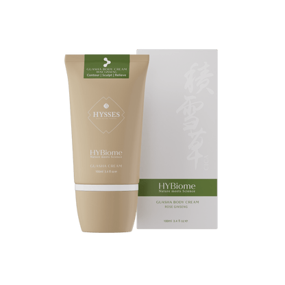 Hysses Singapore Body Care HYBiome Guasha Body Cream, Rose Ginseng
