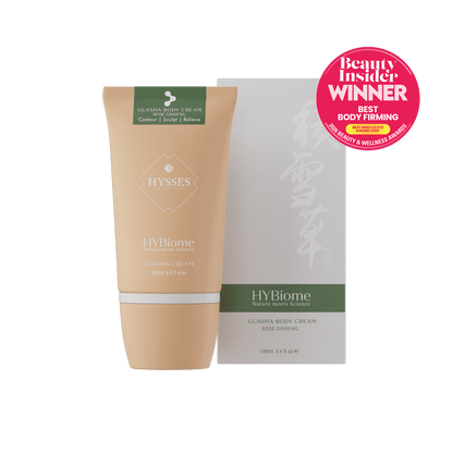 Hysses Singapore Body Care HYBiome Guasha Body Cream, Rose Ginseng
