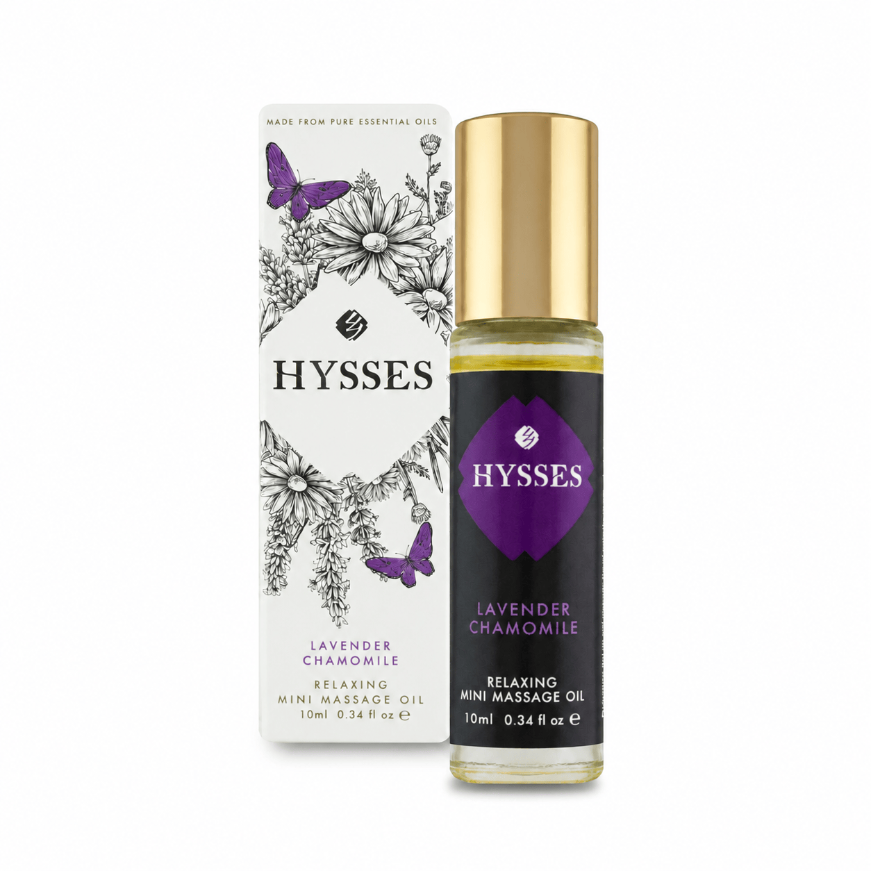 Hysses Singapore Body Mini Massage Oil Lavender Chamomile