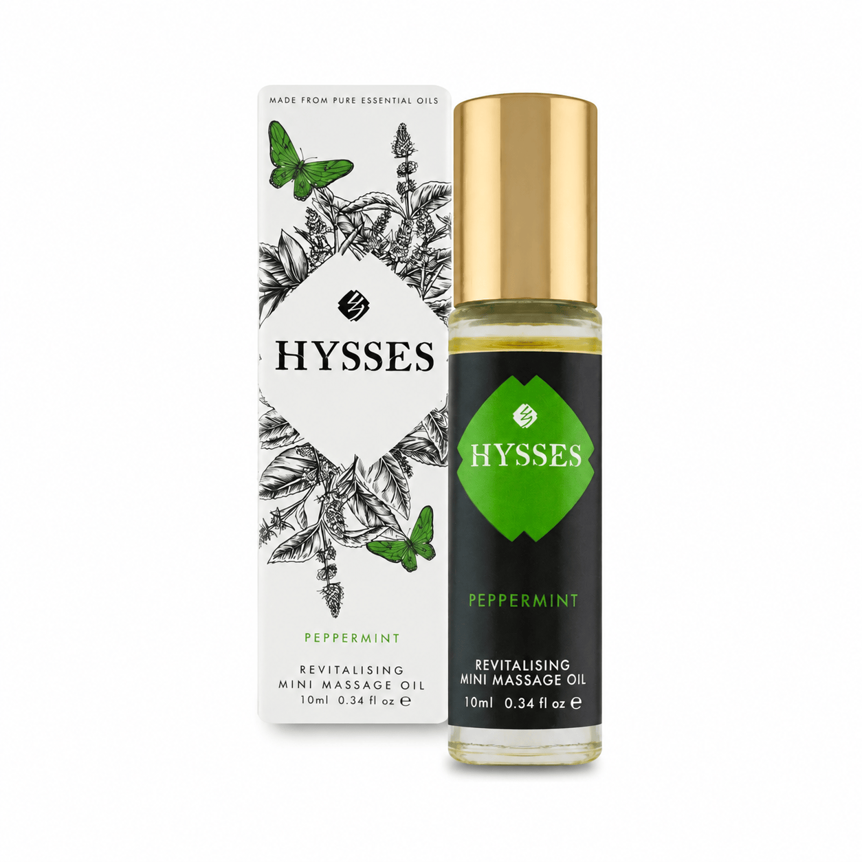 Hysses Singapore Body Mini Massage Oil Peppermint