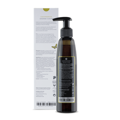 Hysses Singapore Body 220ml Shower Scrub Lemongrass