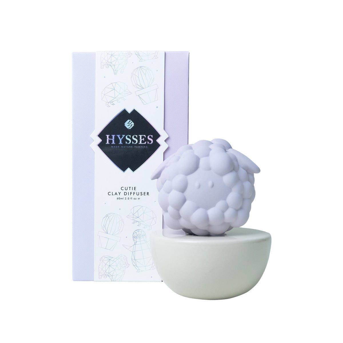 Hysses Singapore Cutie Clay Diffuser Sheep, Lavender Marjoram