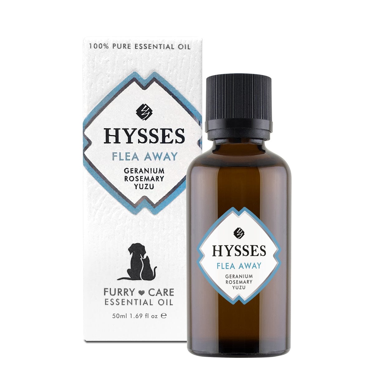 Hysses Essential Oil 50ml FurryCare, Flea Away