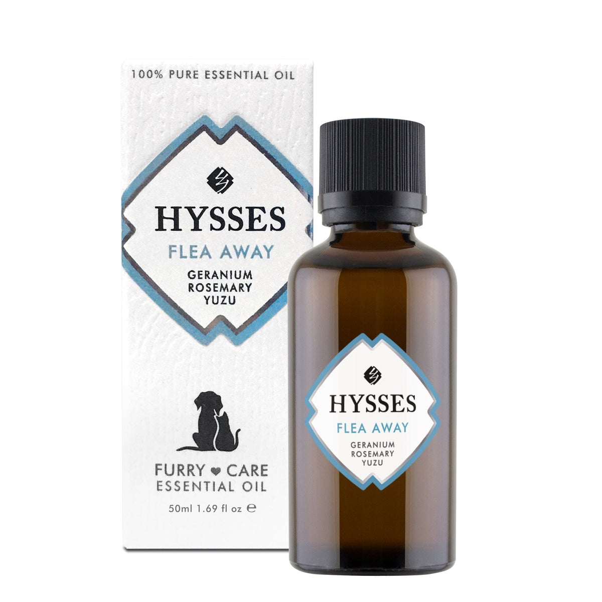 Hysses Essential Oil 50ml FurryCare, Flea Away, 50ml