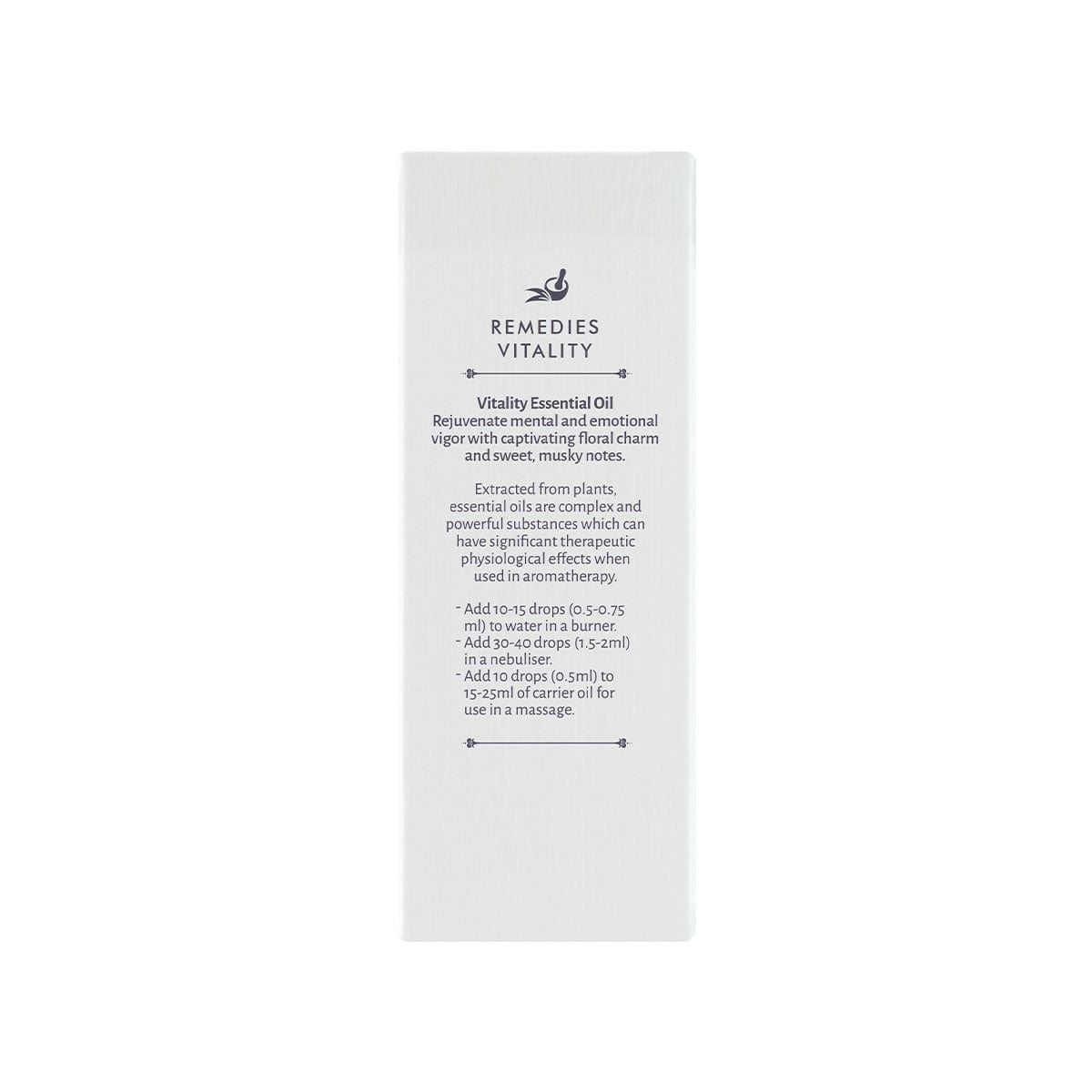 Hysses Essential Oil Remedies, Vitality (Orchid Ambrette)