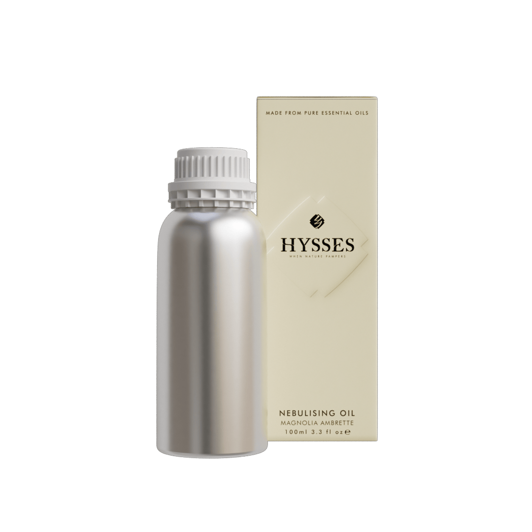 Hysses Singapore Essential Oils 100ml Nebulising Oil, Magnolia Ambrette, 100ml