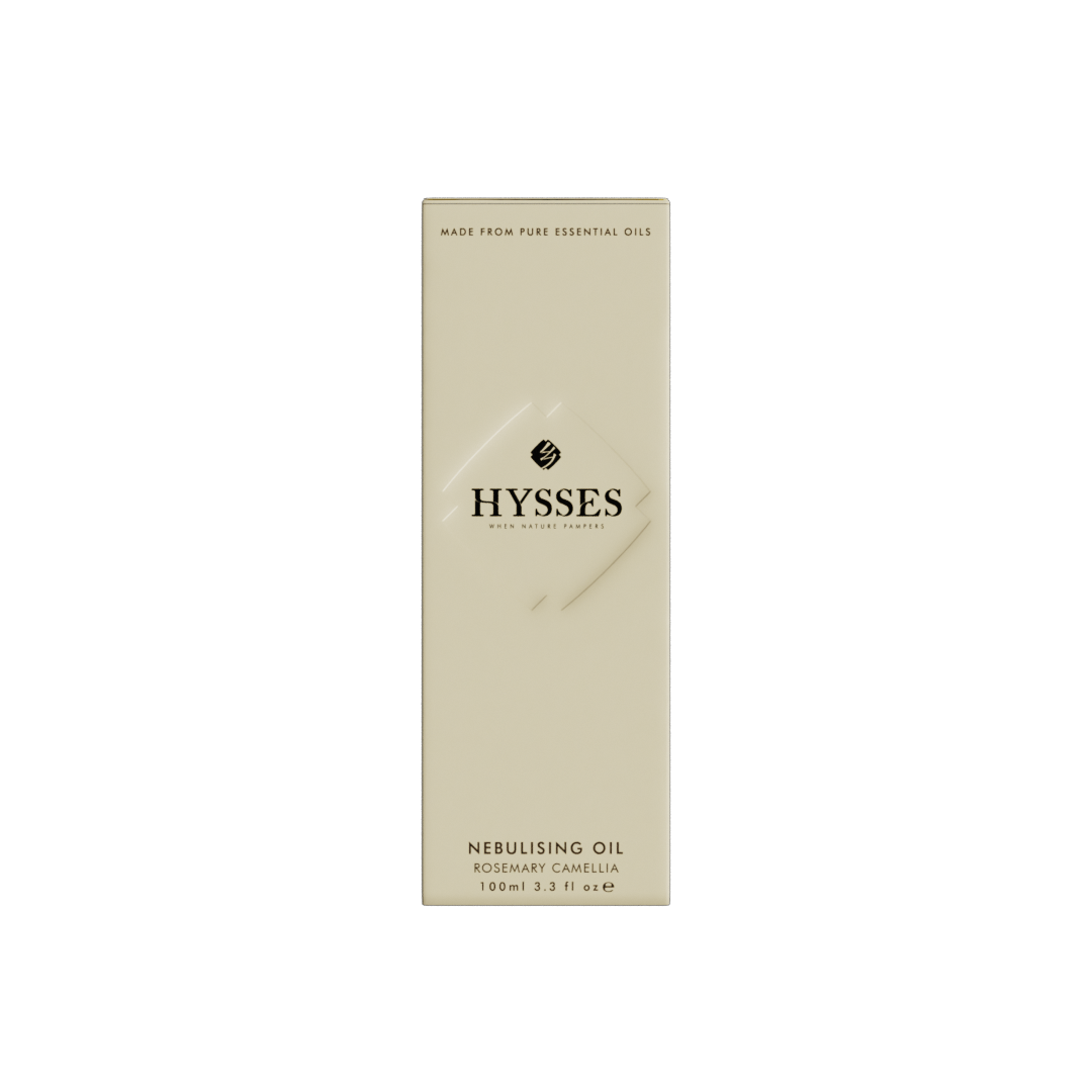 Hysses Singapore Essential Oils 100ml Nebulising Oil, Rosemary Camellia, 100ml