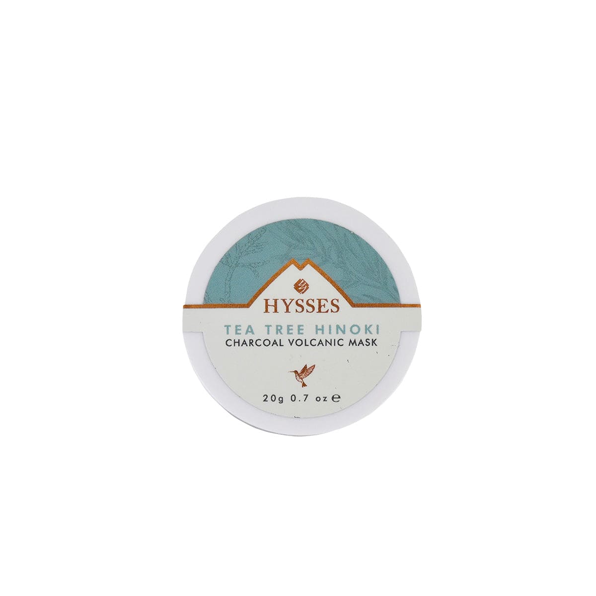 Hysses Face Care Facial Miniature, Charcoal Volcanic Mask Tea Tree Hinoki